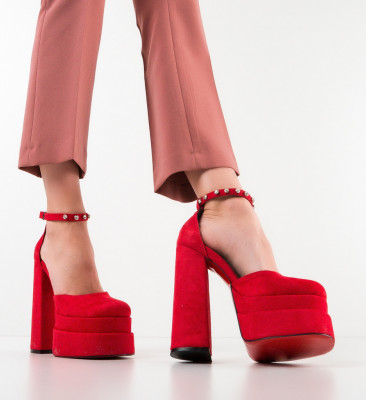 Обувки Vers Червени