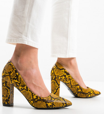 Обувки Amal Жълти