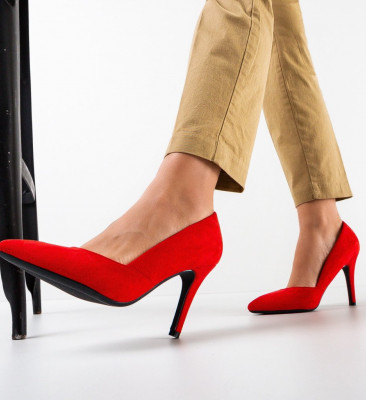 Обувки Araj Червени
