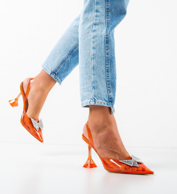 Обувки Lamar Оранжеви