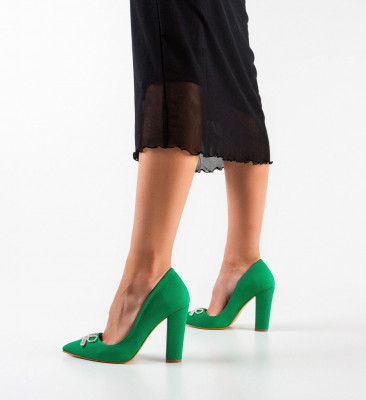 Обувки Saxona Зелени