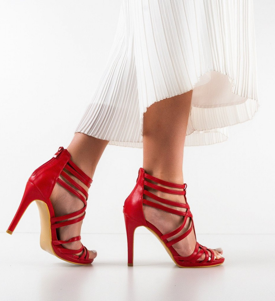 Ženske sandale Jayce Crvene