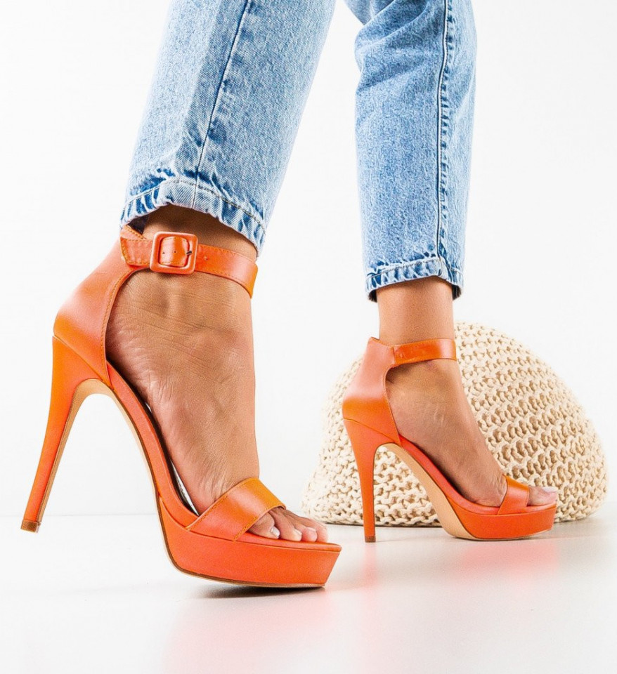 Ženske sandale Letty Narančaste