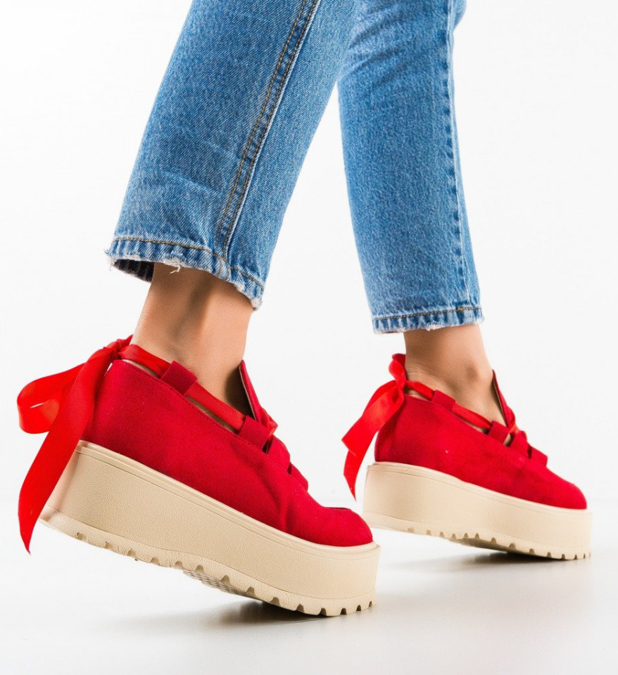 Kežualne cipele Esmera Crvene