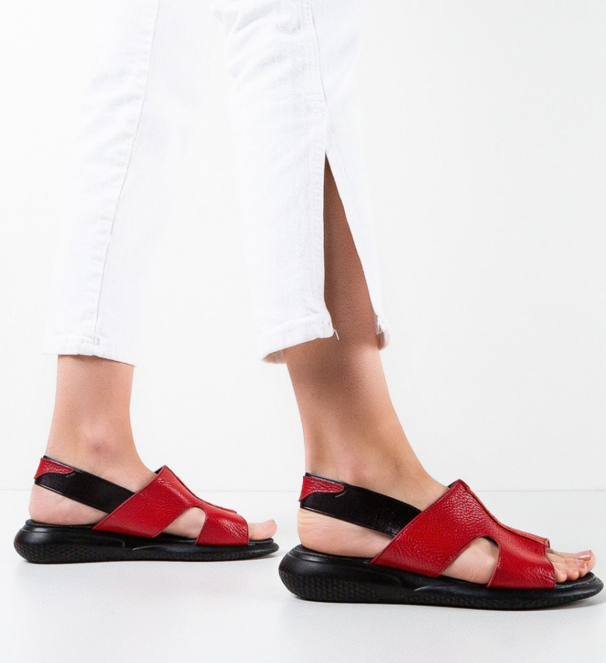 Ženske sandale Meriky Crvene