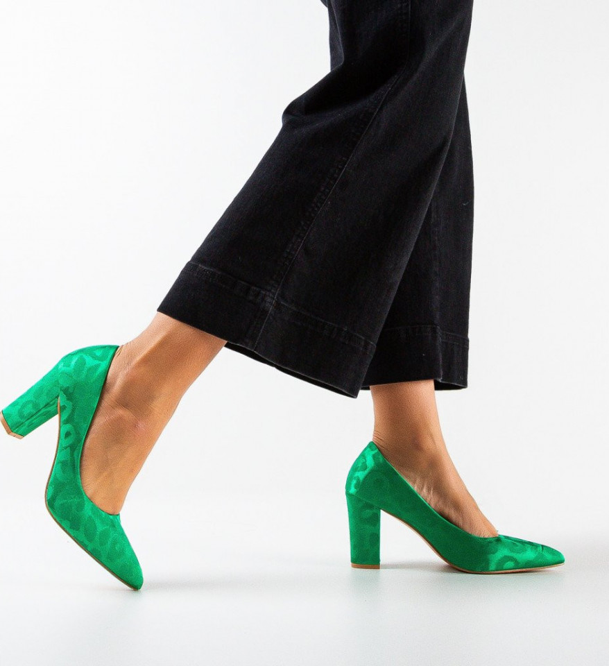 Ženske Cipele Kean Zelene
