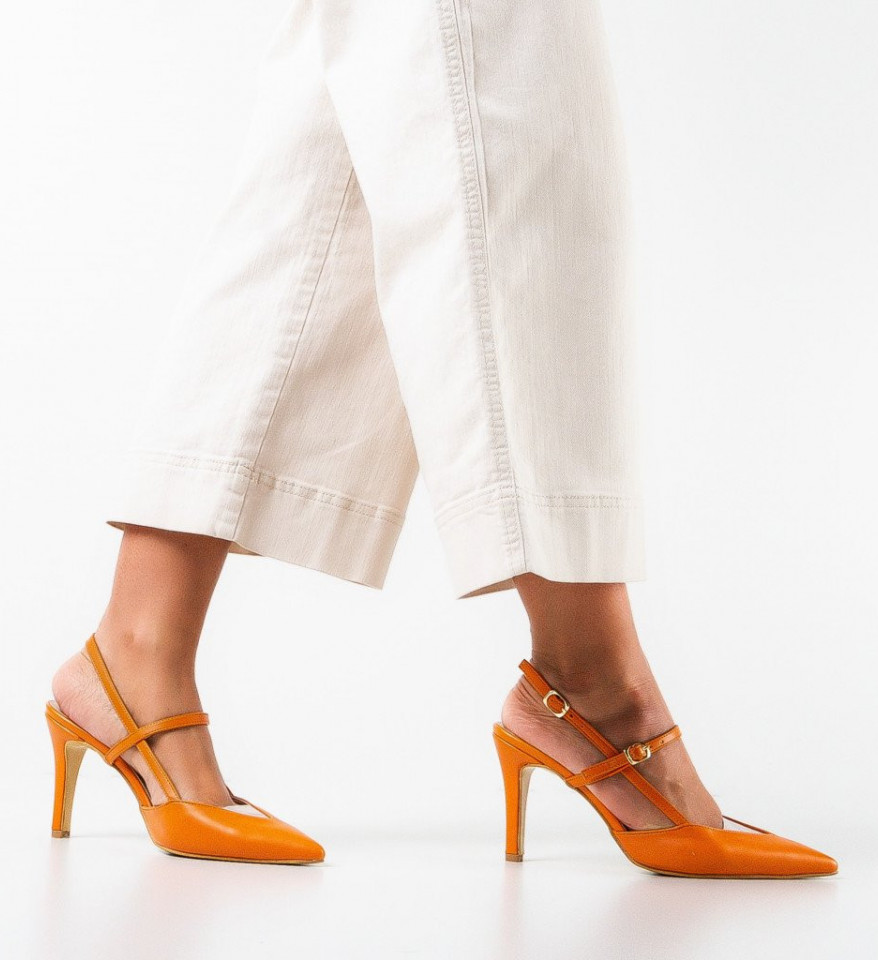 Ženske Cipele Popyta Narančaste