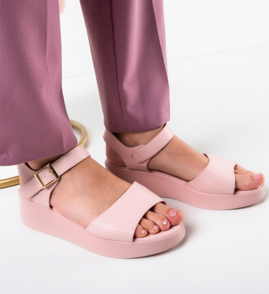 Ženske sandale Chaim Ružičaste