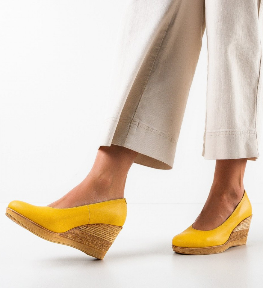 Ženske sandale Jabya Žute