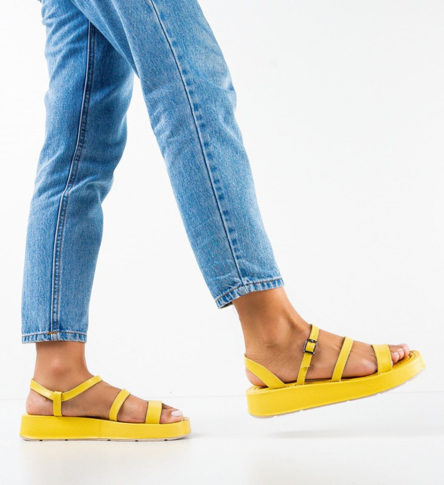 Ženske sandale Stark Žute