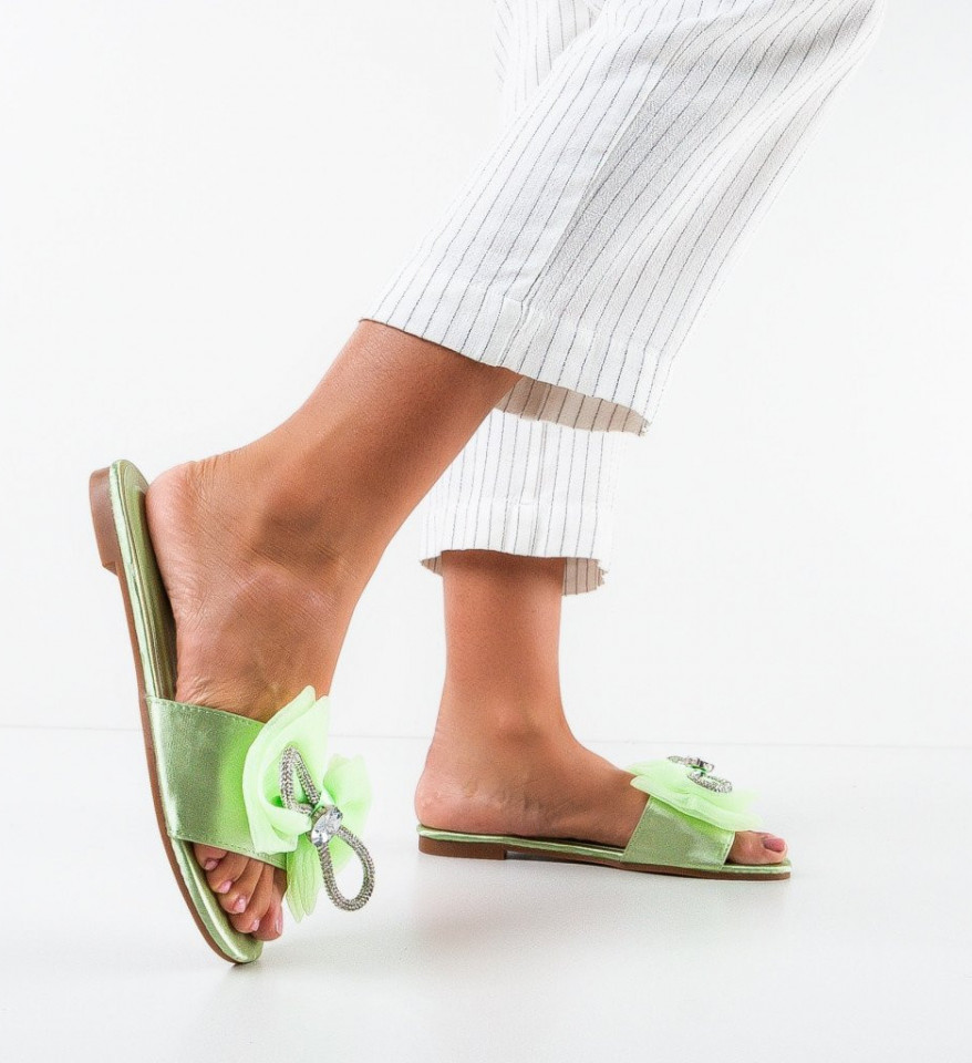Ženske sandale Ubaid Zelene