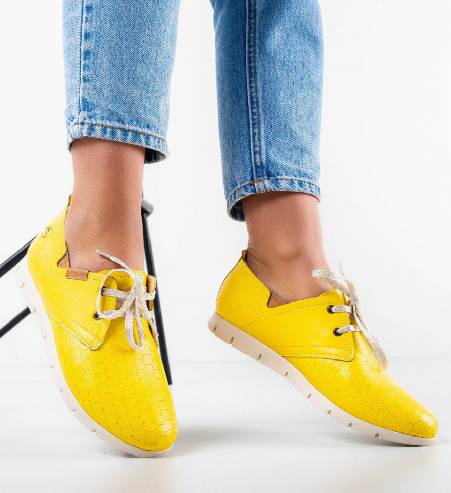 Kežualne cipele Amina Žute