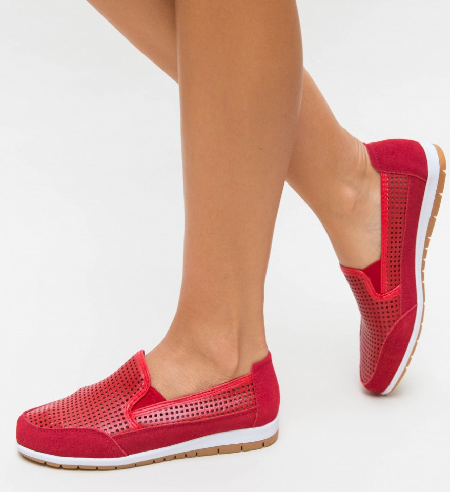 Kežualne cipele Embo Crvene