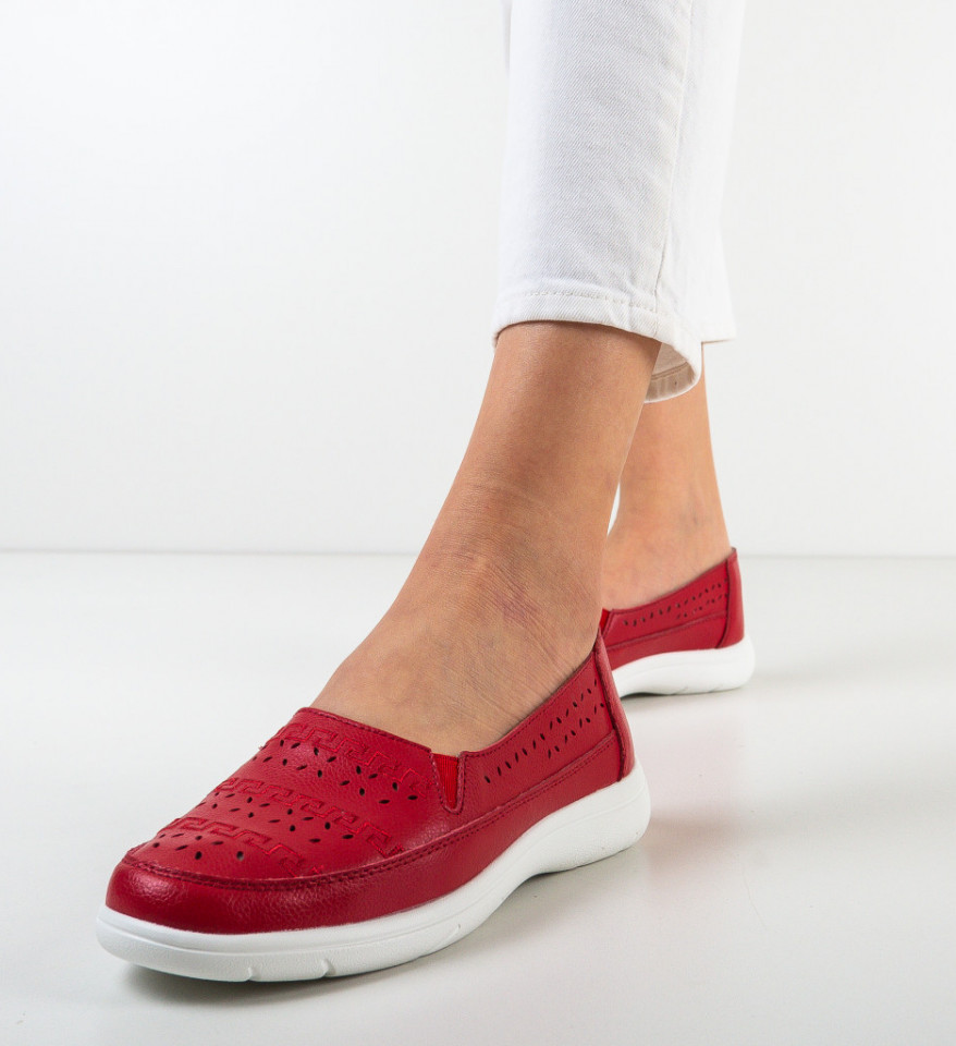 Kežualne cipele Lisandra Crvene