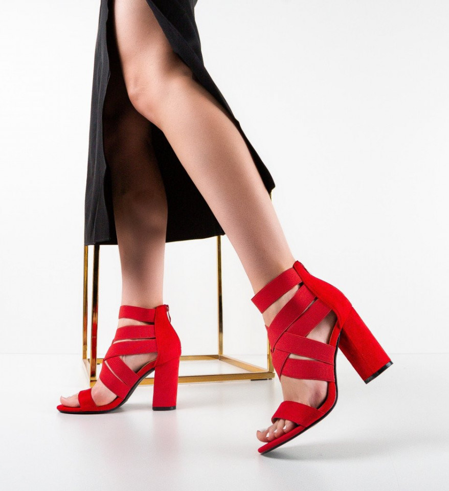 Ženske sandale Foka Crvene