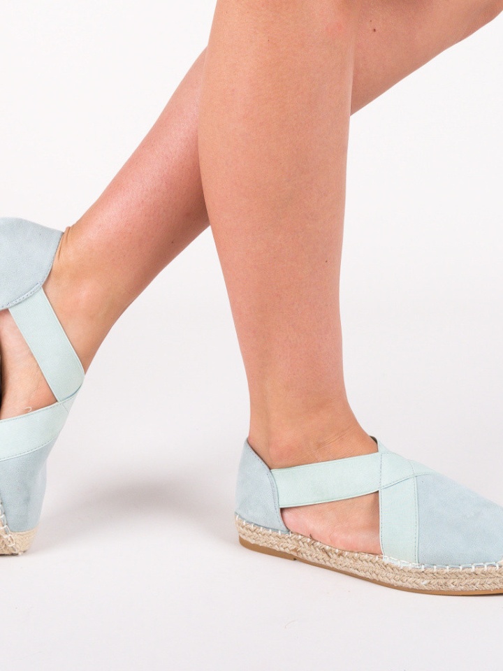 Espadrile Icra Zelene
