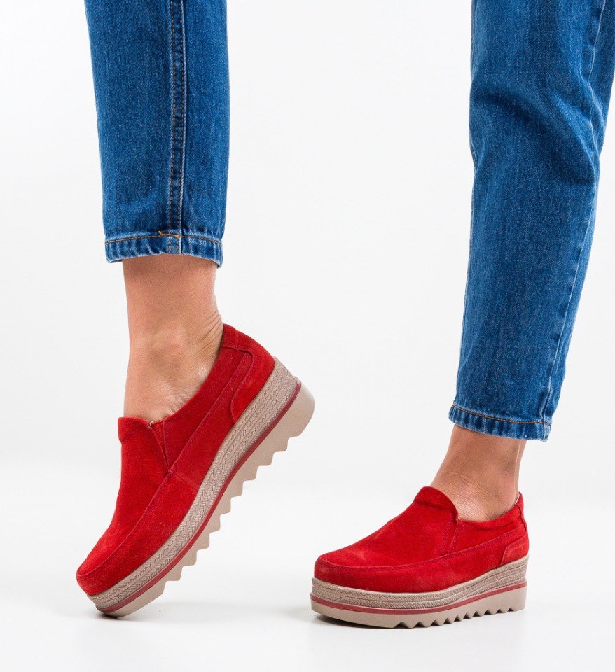Kežualne cipele Heath Crvene