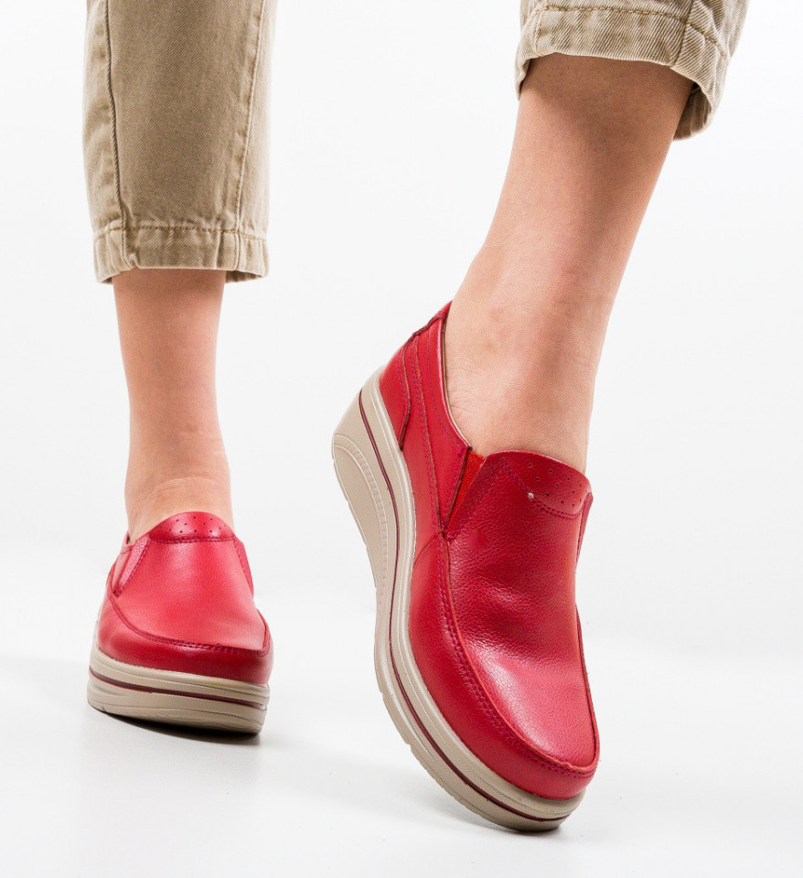 Kežualne cipele Rankin Crvene
