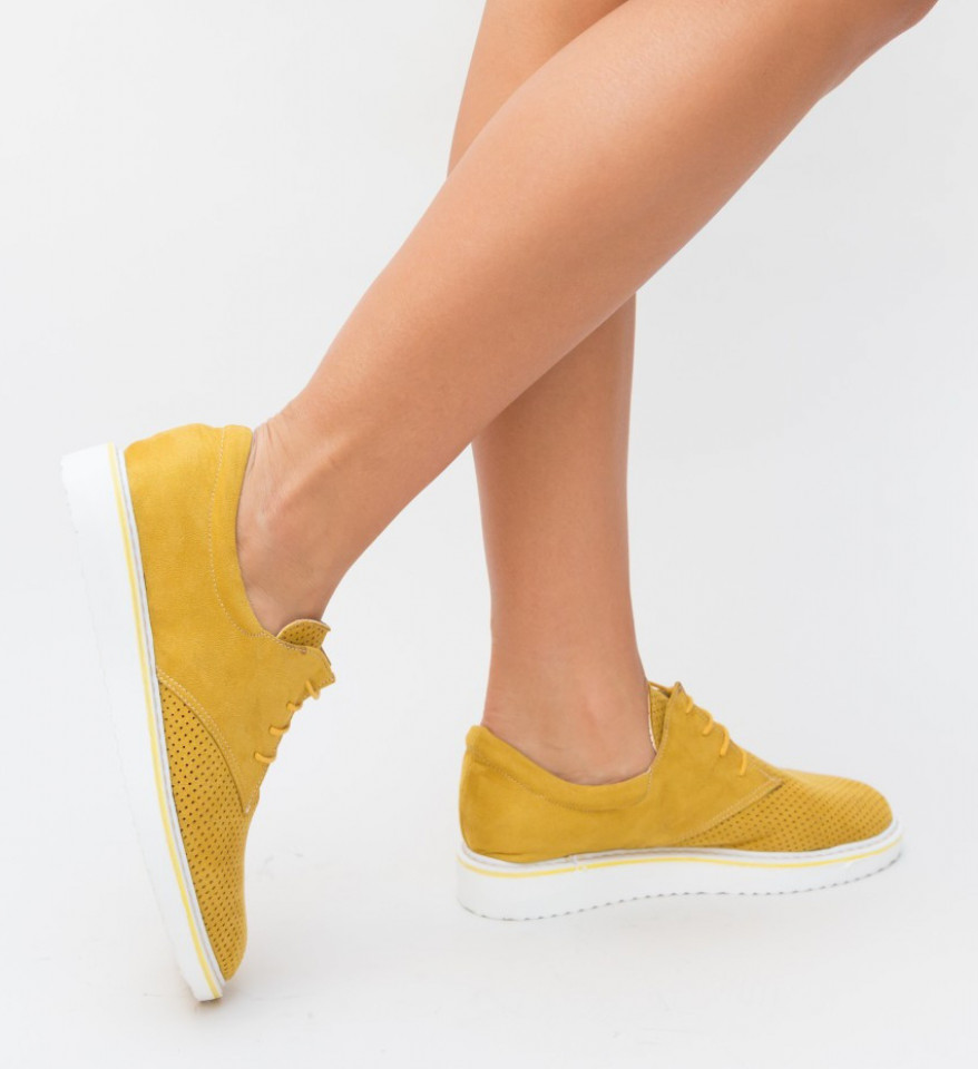 Kežualne cipele Skiatos Žute