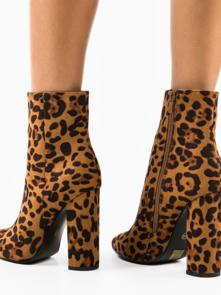 Niske čizme Leo Animal Print