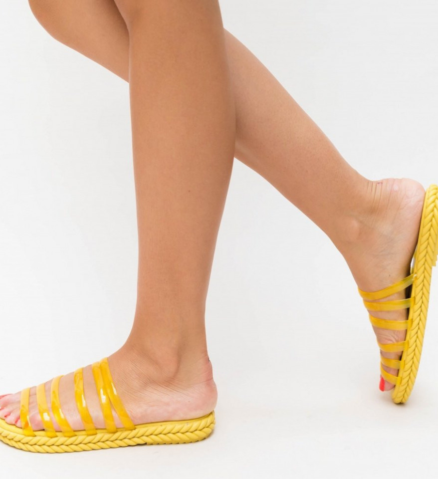Ženske papuče BAROSA Žute