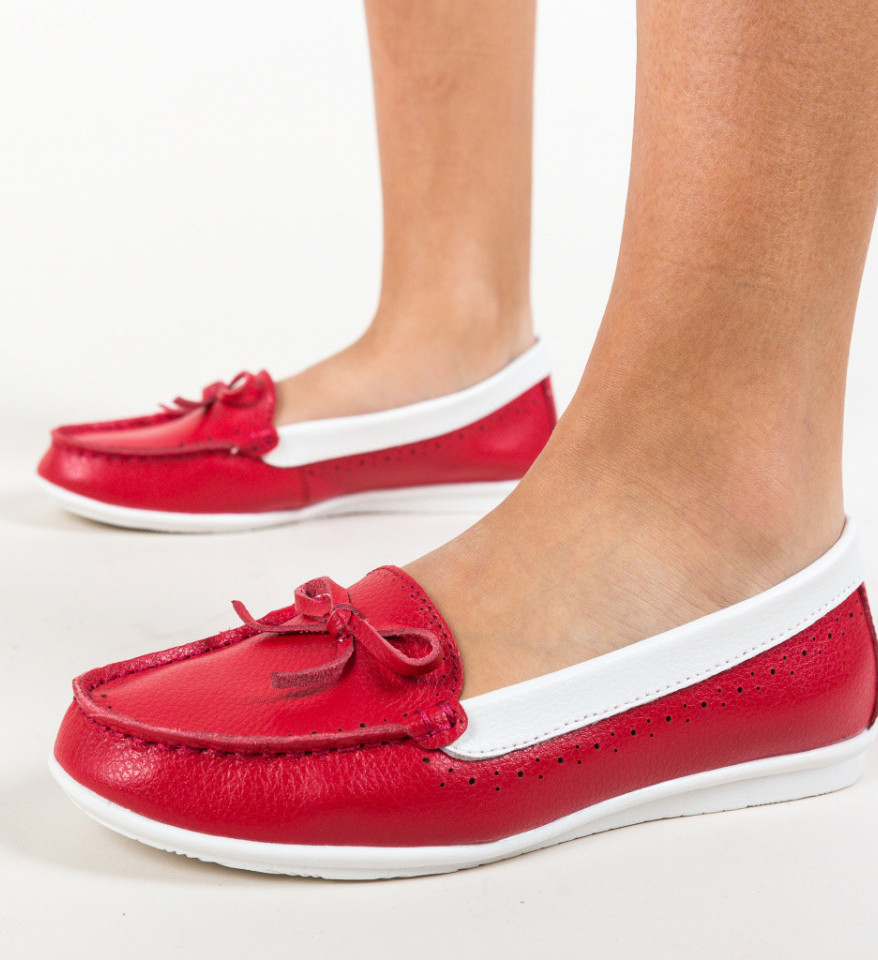 Kežualne cipele Bordo Crvene