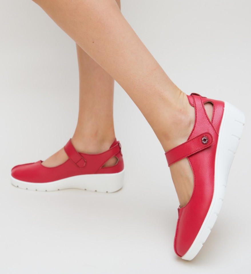 Kežualne cipele Hiso Crvene