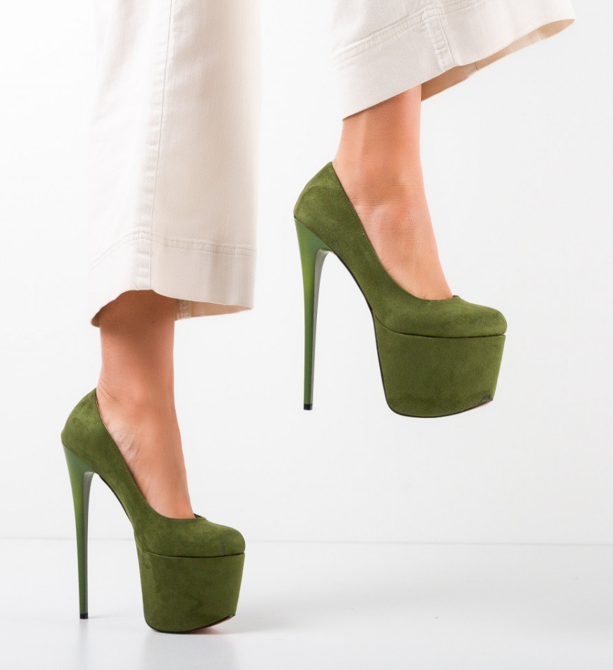 Ženske Cipele Nikajam 2 Zelene