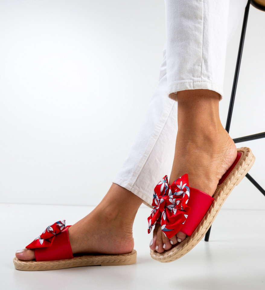 Ženske sandale Pargum Crvene