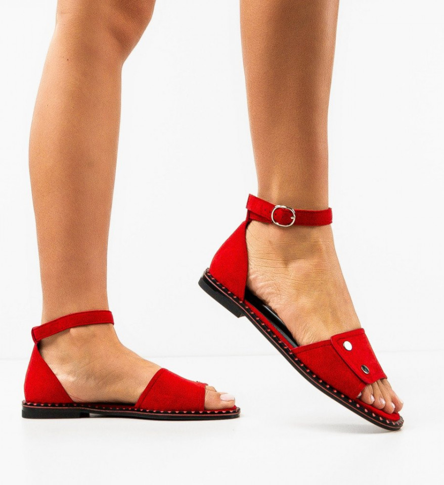 Ženske sandale Yemy Crvene
