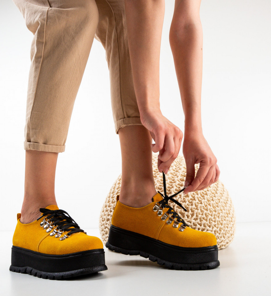 Kežualne cipele Aftero Žute