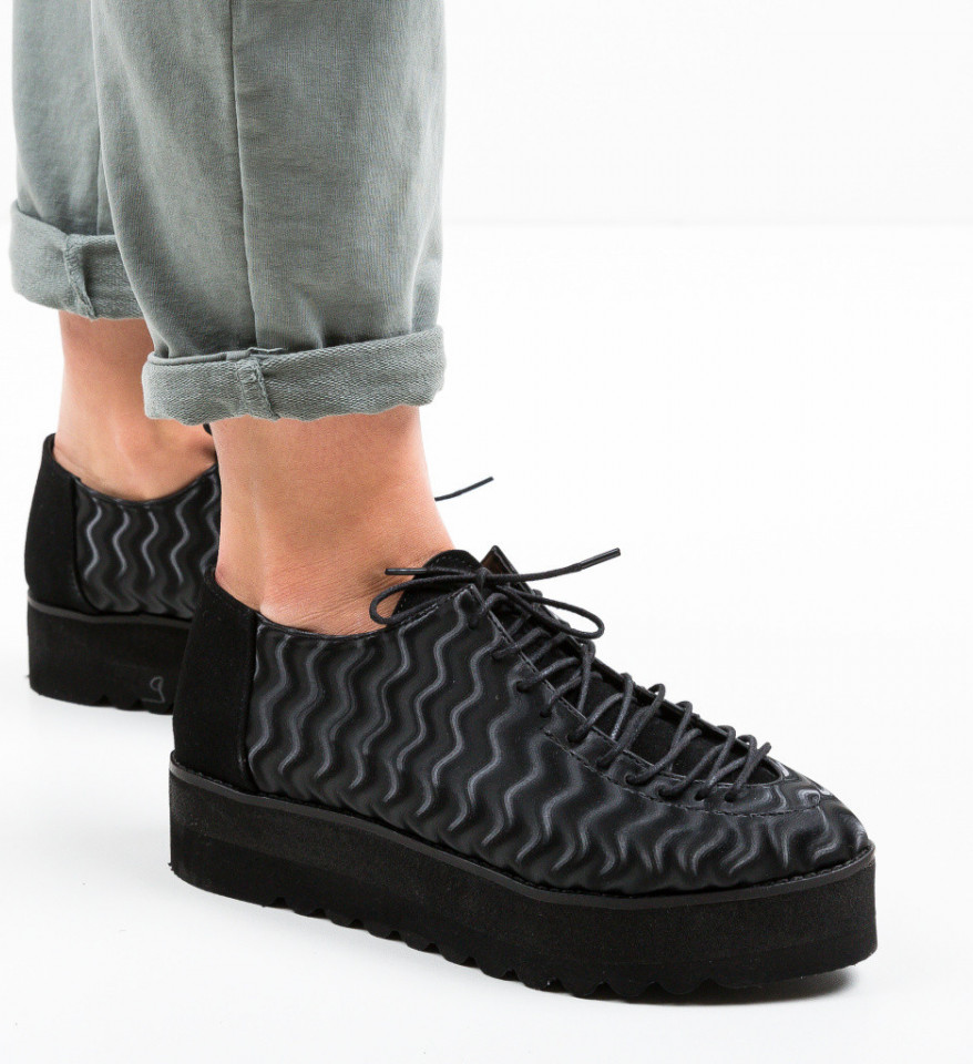 Kežualne cipele Asco Crne