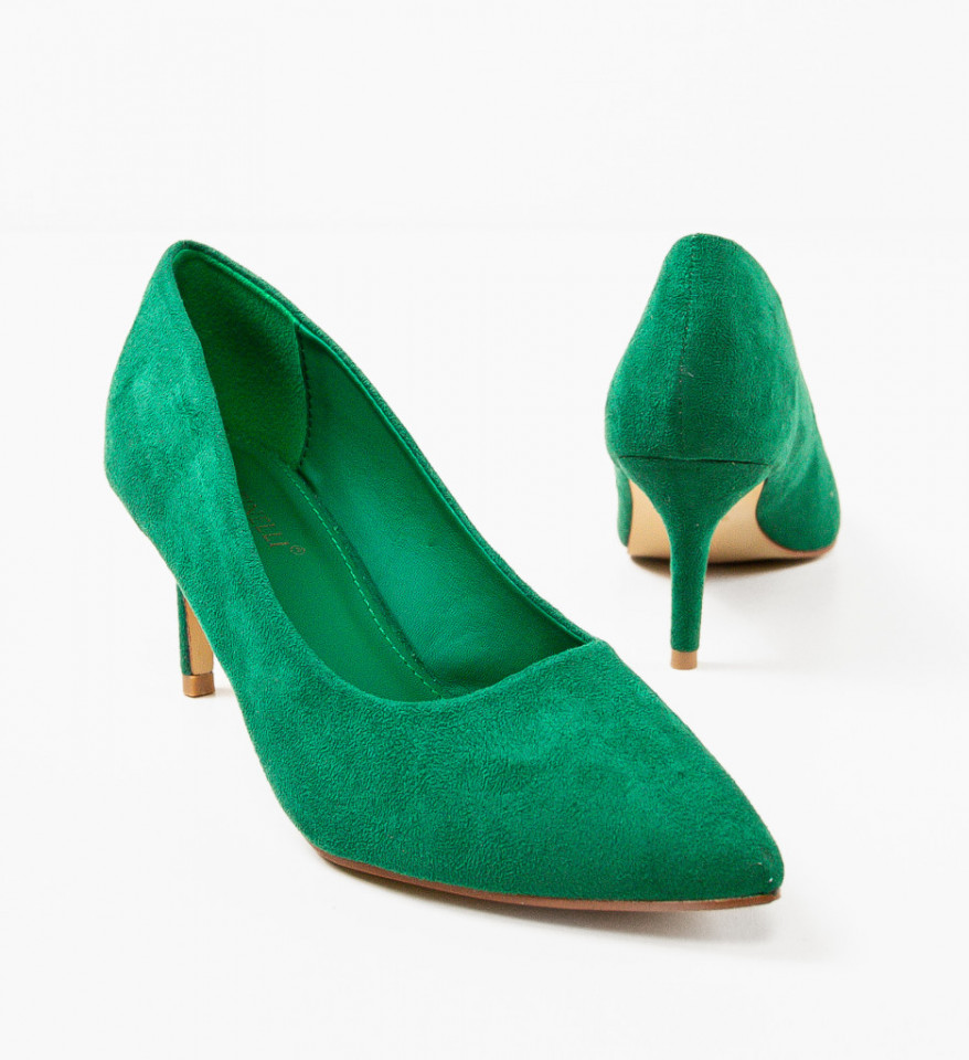 Ženske Cipele Dividing Zelene