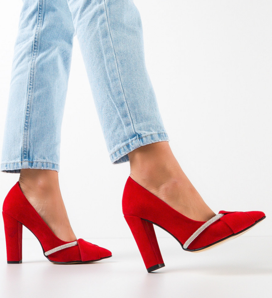Ženske Cipele Roka Crvene