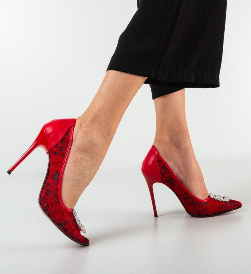 Ženske Cipele Sarin Crvene