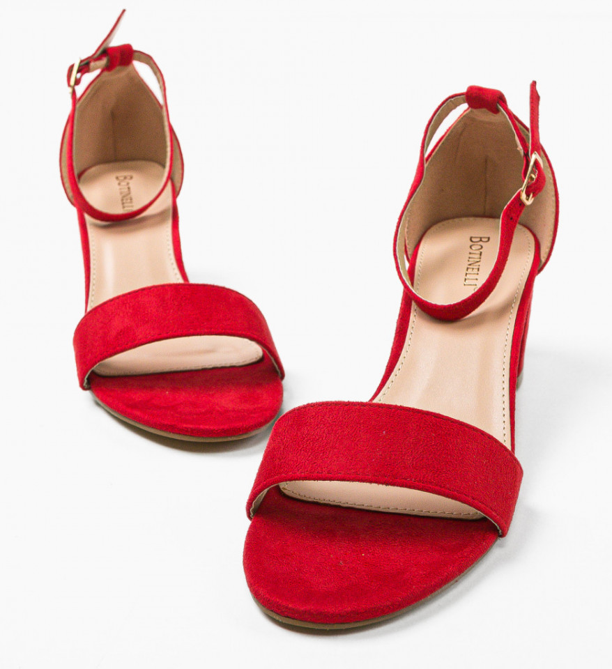 Ženske sandale Banat Crvene
