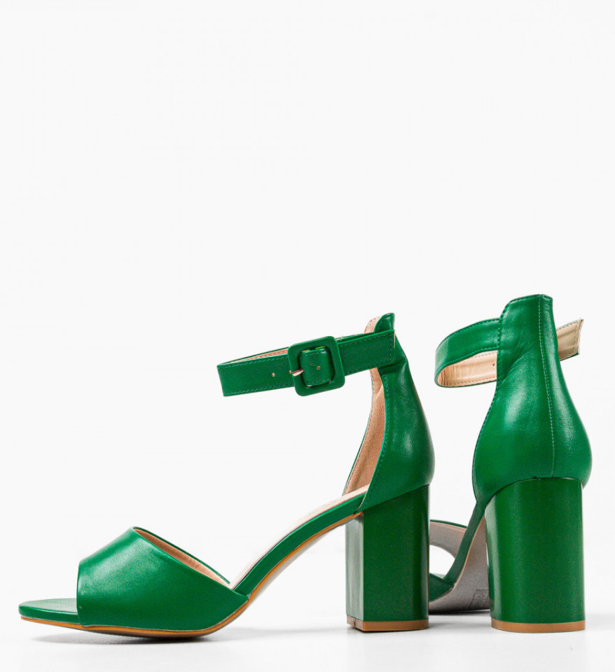 Ženske sandale Keltic Zelene