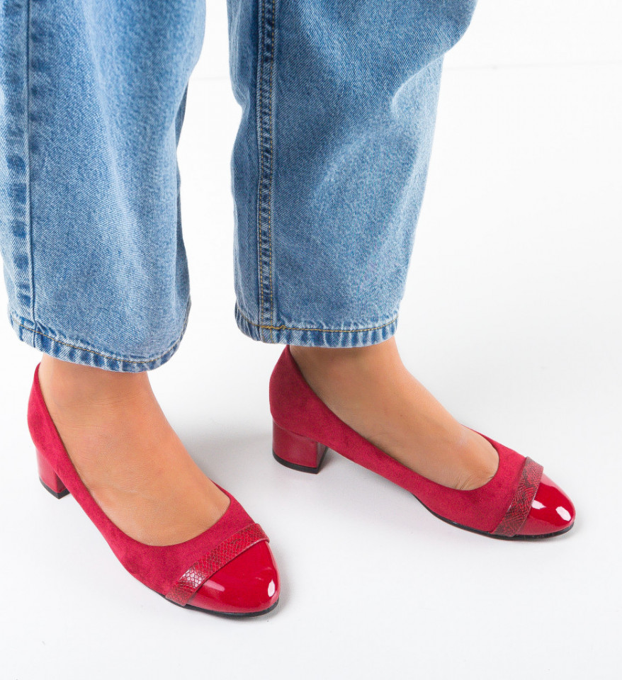 Ženske Cipele Heme Granat