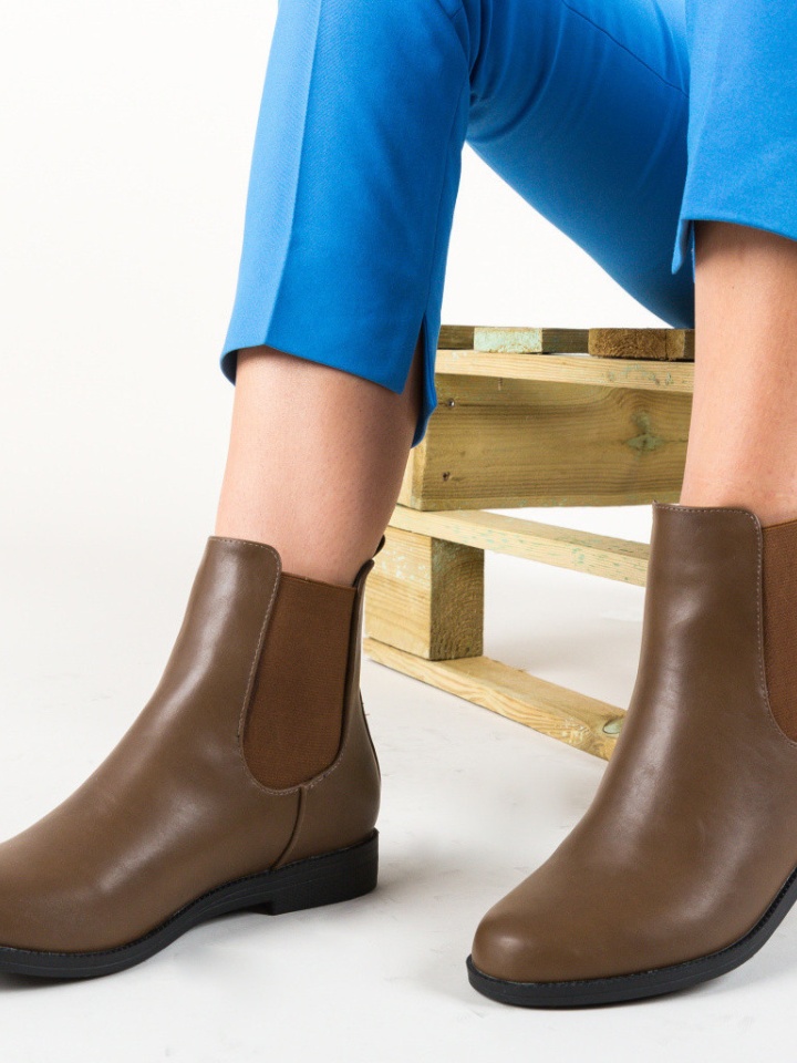 Ženske gležnjače Apple Kaki