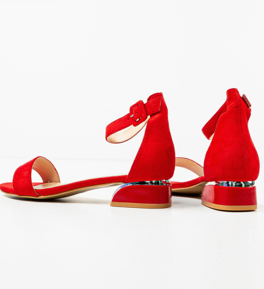 Ženske sandale Estonian Crvene