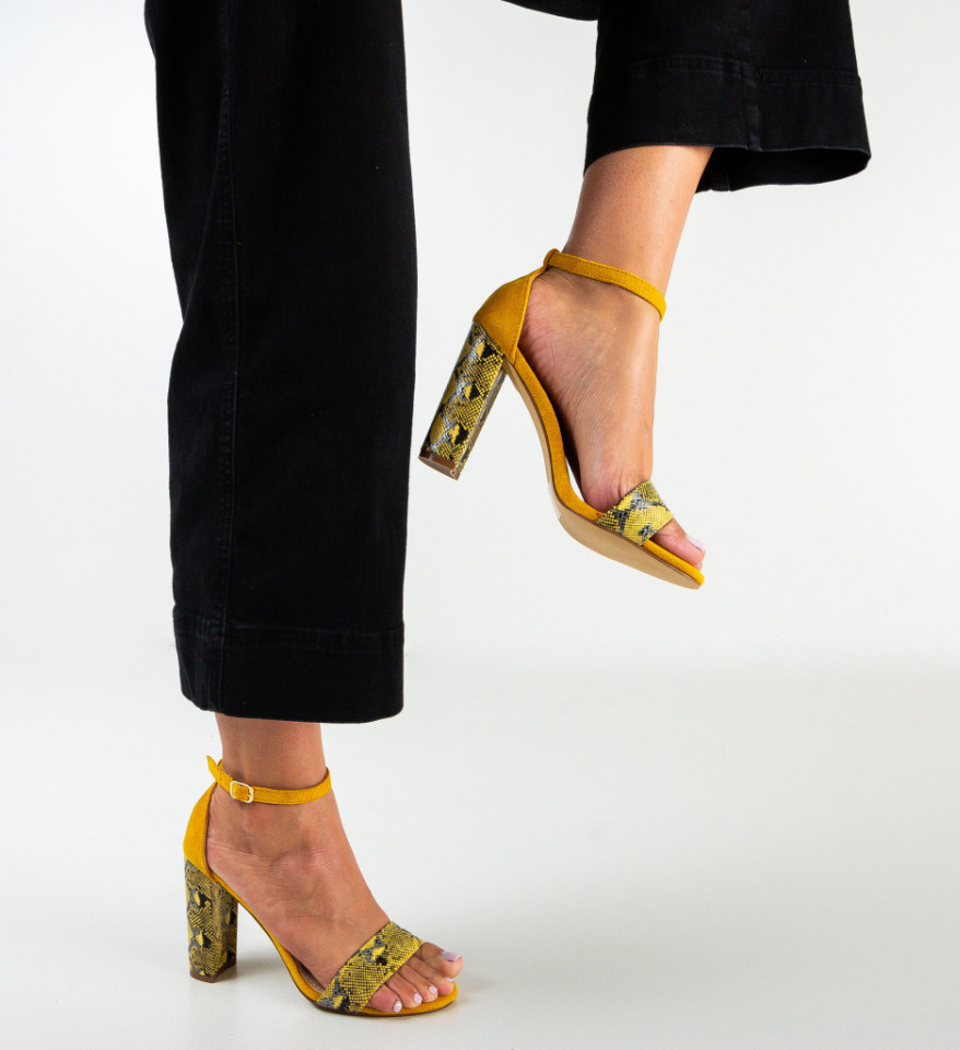 Ženske sandale Mixx Žute
