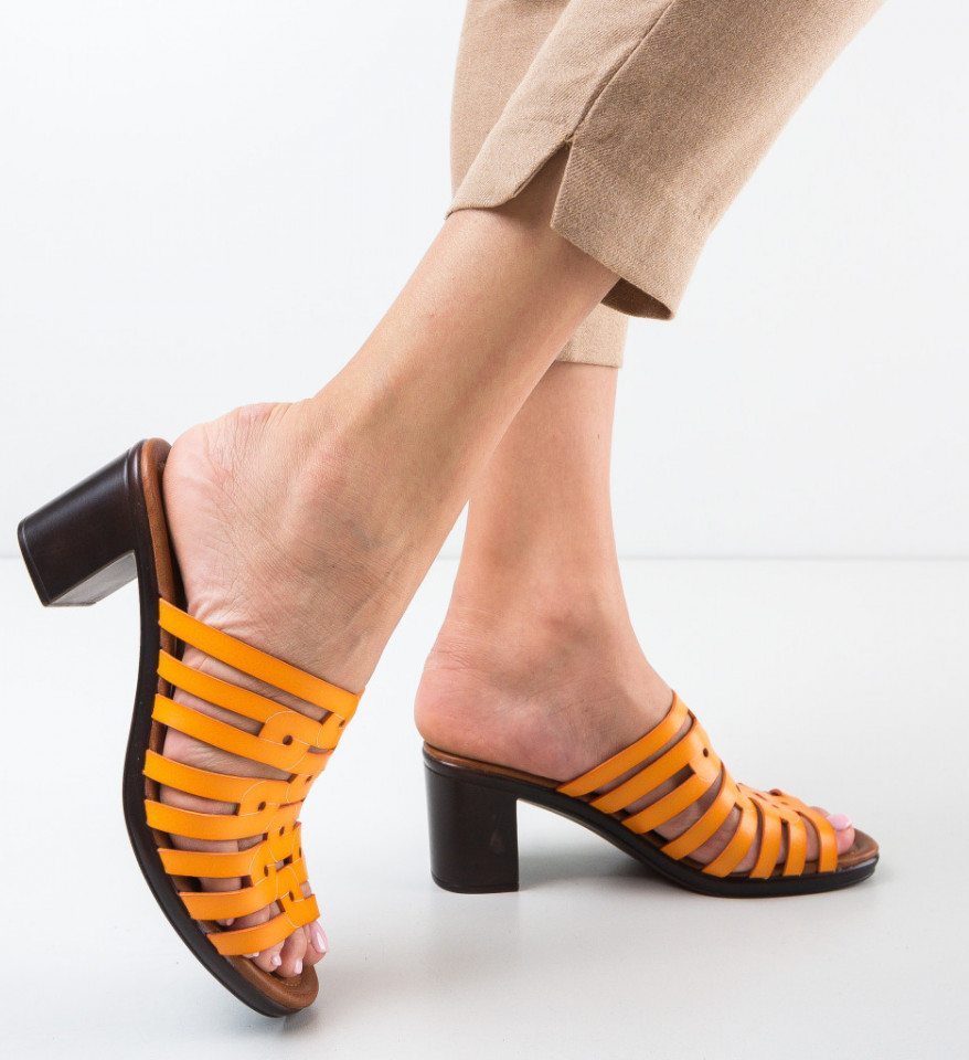 Ženske sandale Stroben Žute