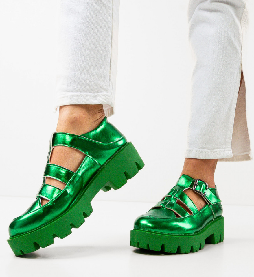 Kežualne cipele Teoritzi Zelene