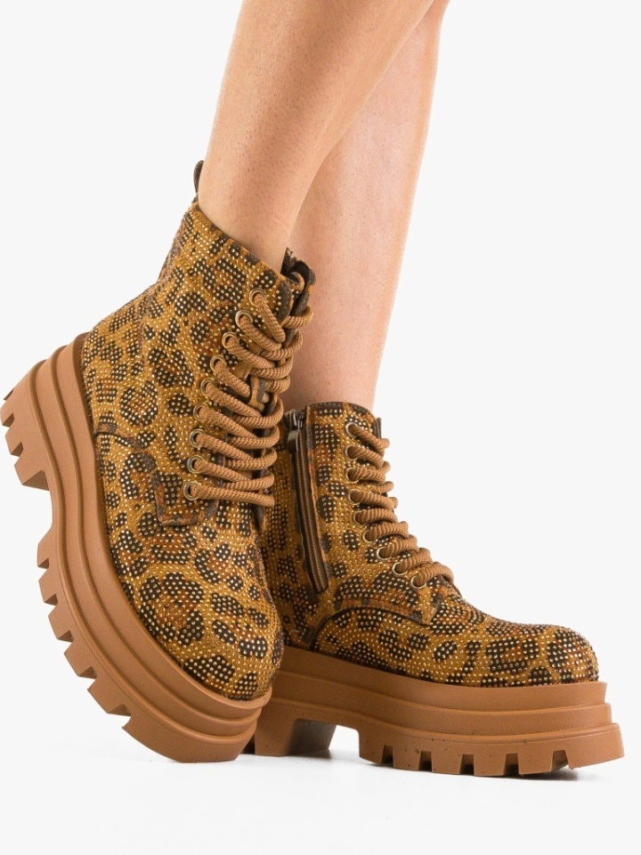 Ženske gležnjače Hamud Animal Print