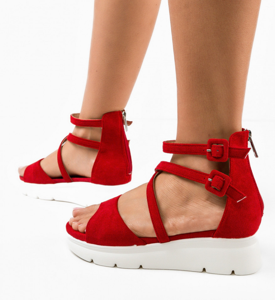Ženske sandale Beira Crvene