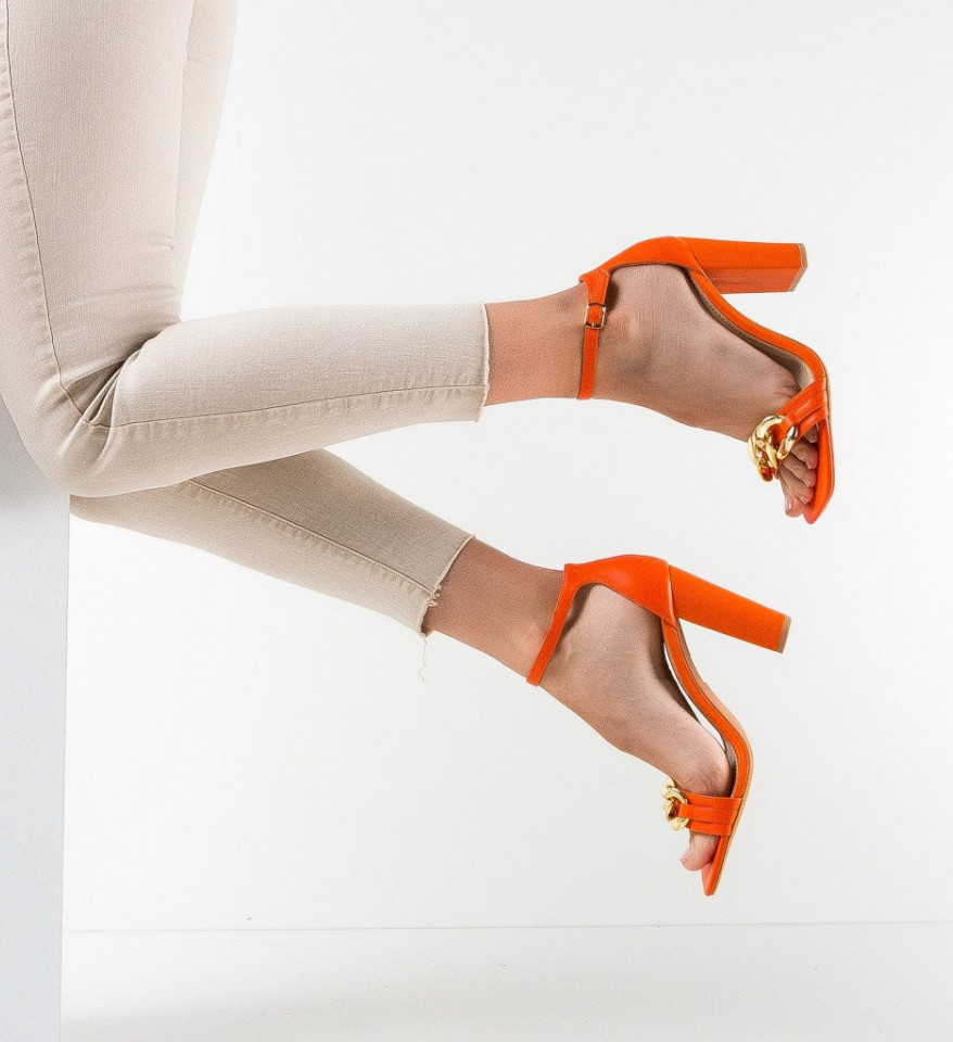 Ženske sandale Kreta Narančaste