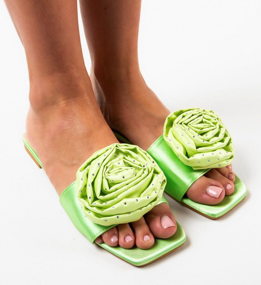 Ženske sandale Nulefer Zelene