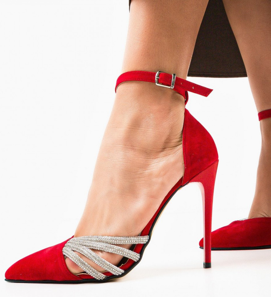Ženske Cipele Tiago Crvene