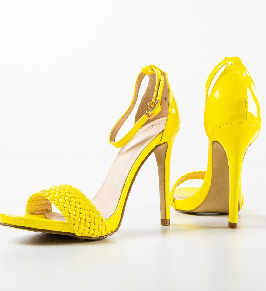 Ženske sandale Dyda Žute