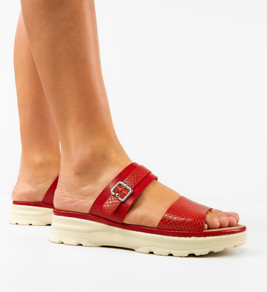 Ženske sandale Flavas Crvene